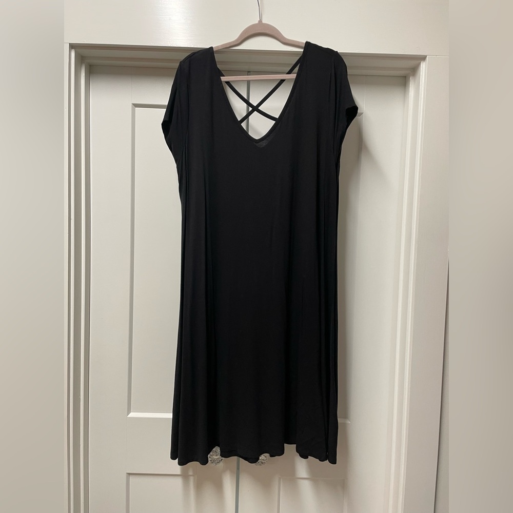 Lane Bryant black dress